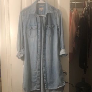 Denim dress